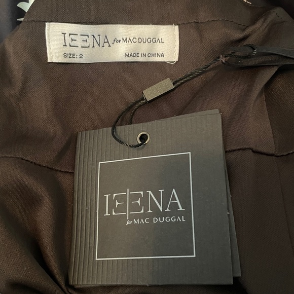 New Mac Duggal Floral Bodice Slipdress size 2 - Picture 12 of 13